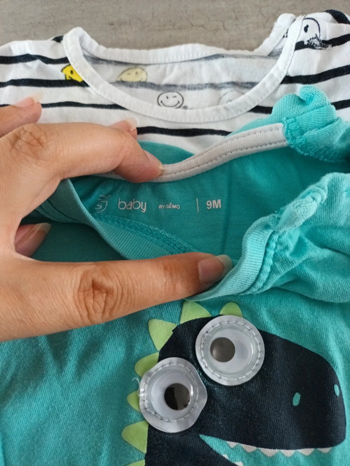 Lot tshirt 9mois - photo numéro 13