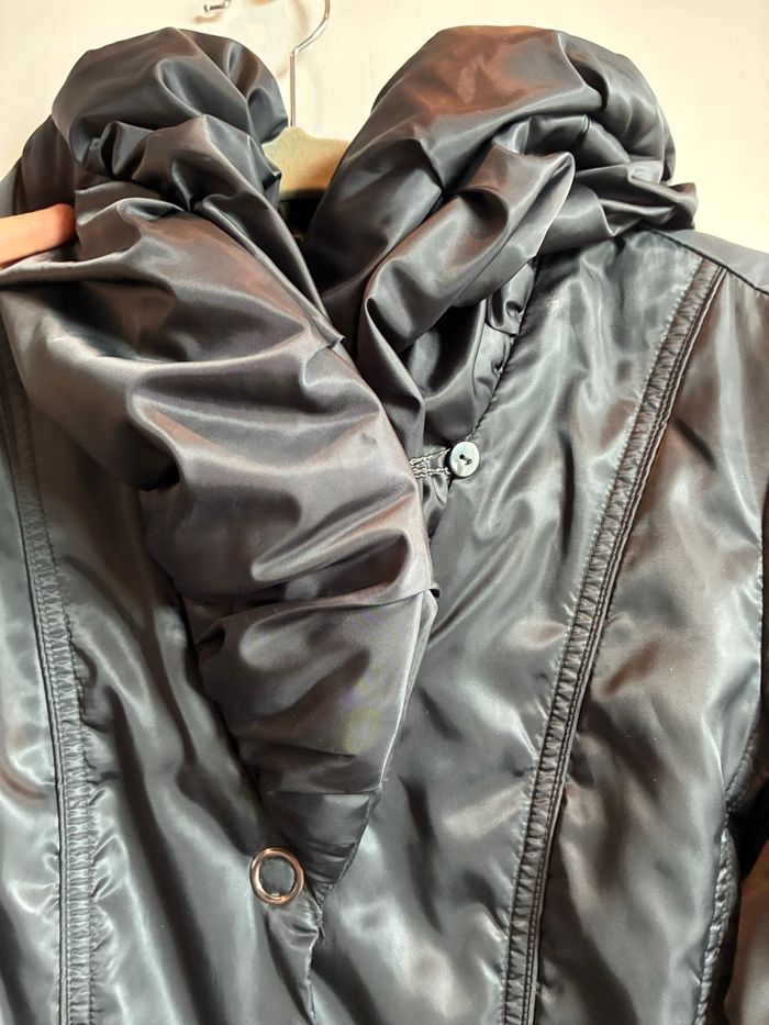 Blouson court hiver femme avec col - photo numéro 7