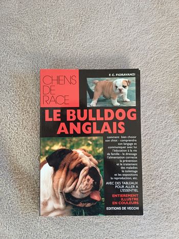 Livre bouledogue anglais