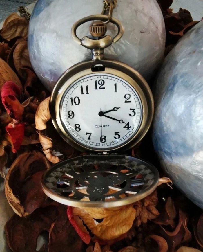 A36 montre à gousset rétro vintage originale bronze - photo numéro 3