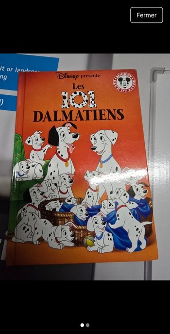 Livre Disney Les 101 Dalmatien