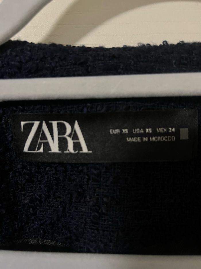 Blazer bleu marine Zara – Taille XS – Boutons dorés - photo numéro 2