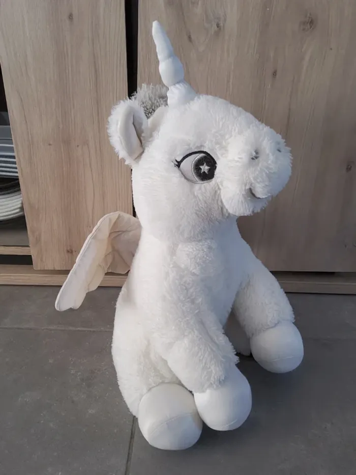 Peluche licorne géante 75cm - photo numéro 4