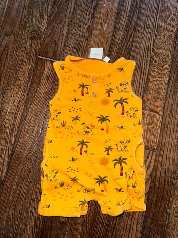 Barboteuse Disney  3 mois