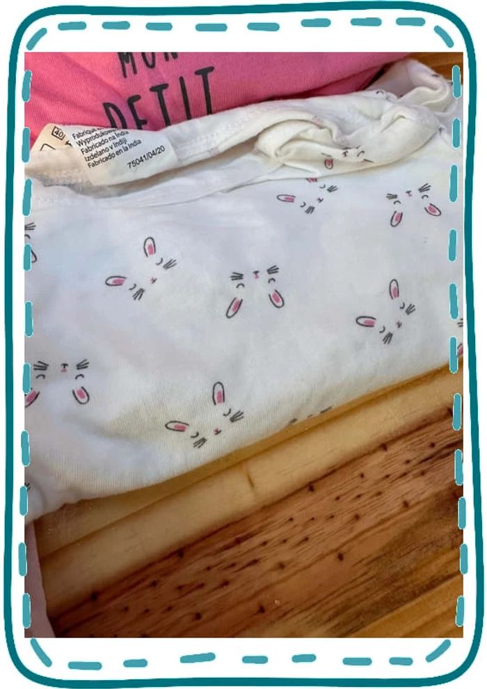 Lots de 5 bodies 3mois - photo numéro 3