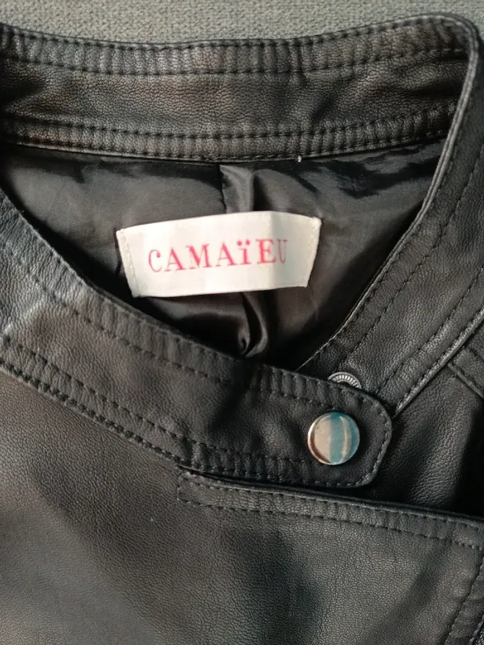 Veste simili cuir - photo numéro 3