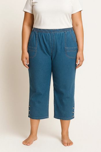 Pantacourt en jean's taille 44