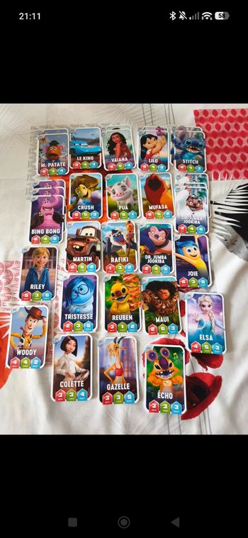 Cartes Disney neuve 
