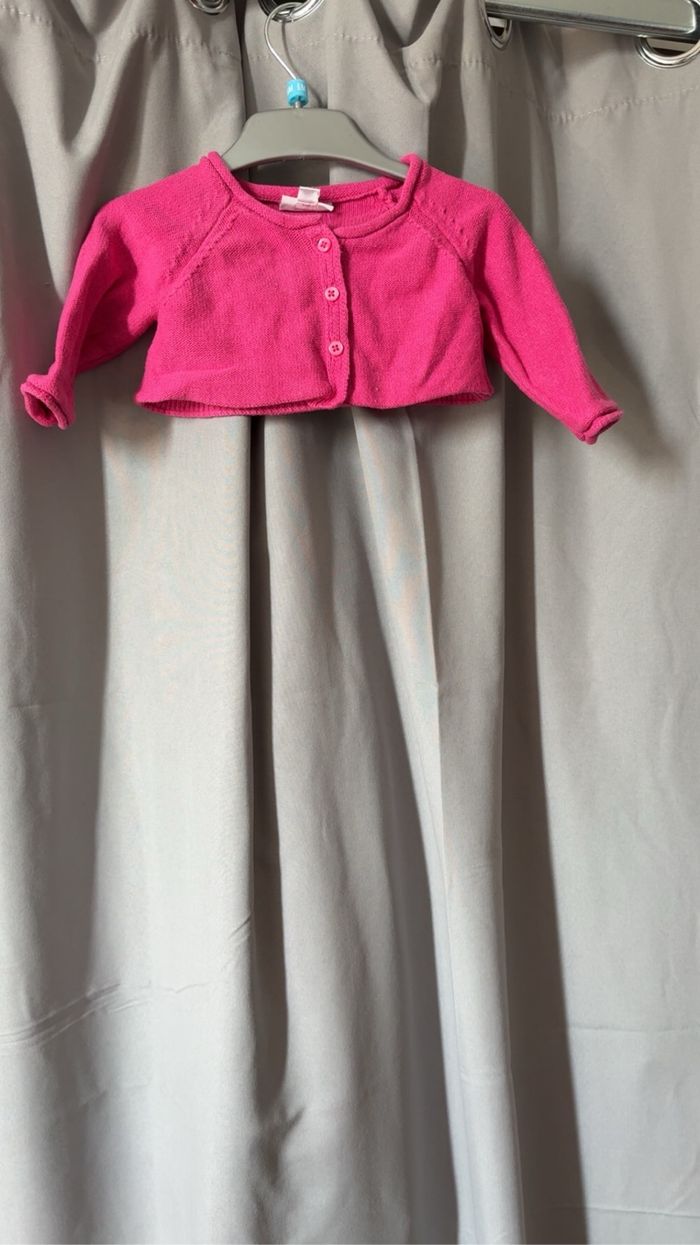 Gilet bébé fille