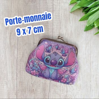 Porte monnaie Stitch disney