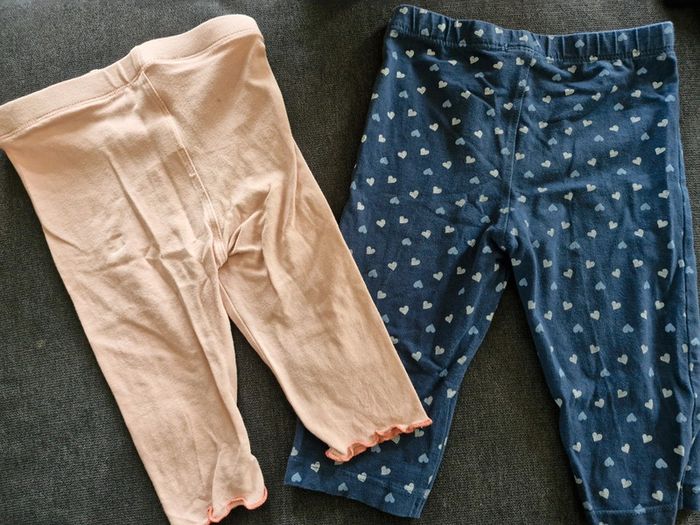 Lot de deux leggings court - photo numéro 2