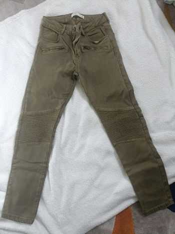 Jean slim  kaki Zara 10 ans