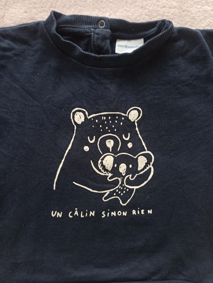 Sweat vertbaudet - photo numéro 2