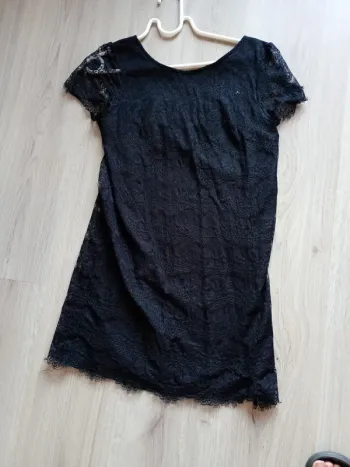 Robe femme noir dentelle,Etam taille S bon état