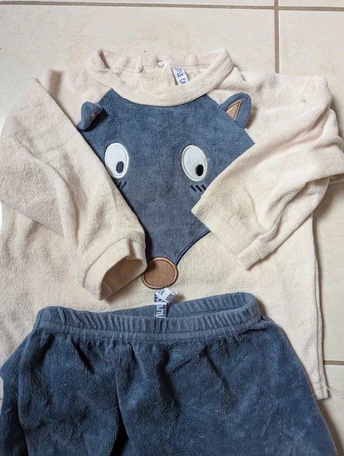 Pyjama velours 2 Pièces