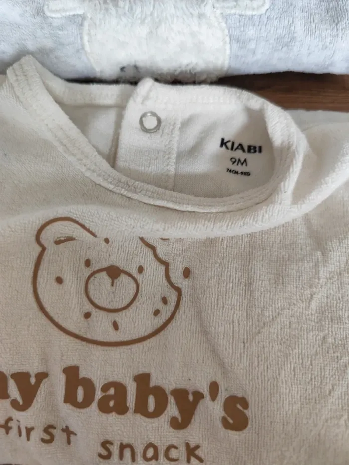 Lot de 4 pyjamas 9 mois - photo numéro 2