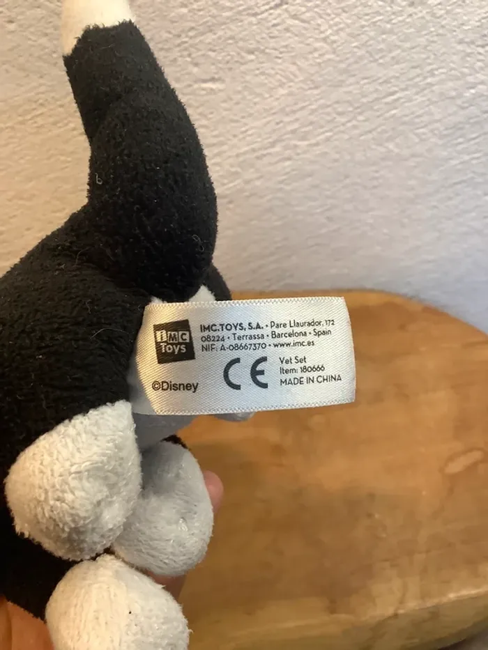 Peluche Disney chat Figaro Pinocchio - photo numéro 5