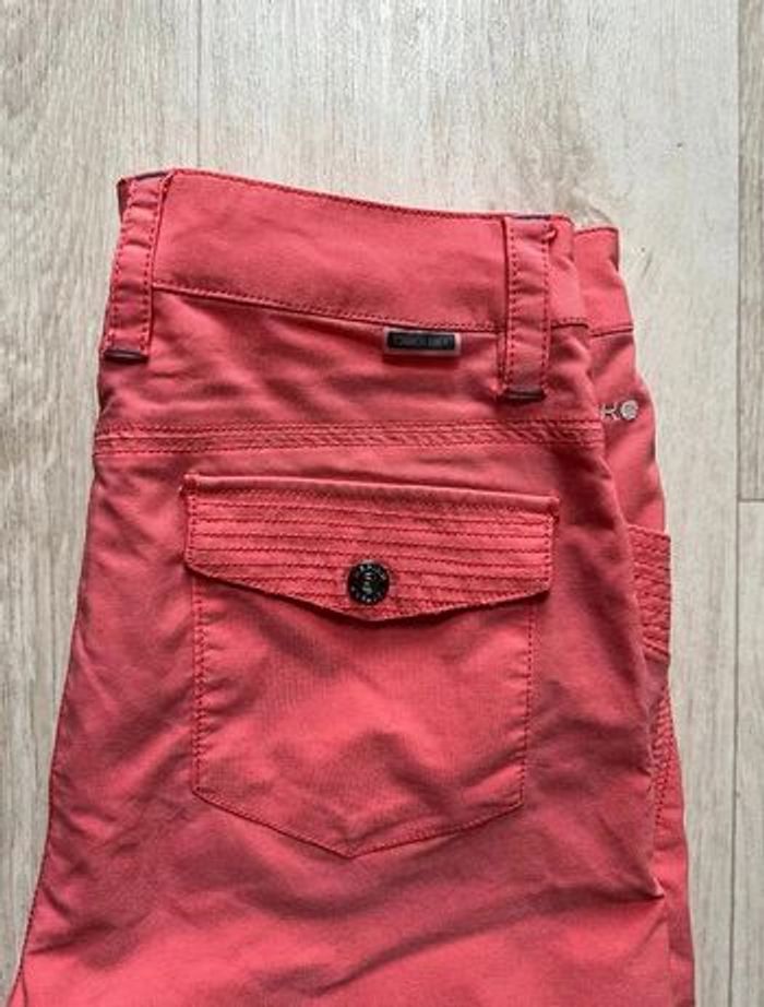 Short de sport Icepeak couleur rouge/corail taille haute XS/S - photo numéro 3