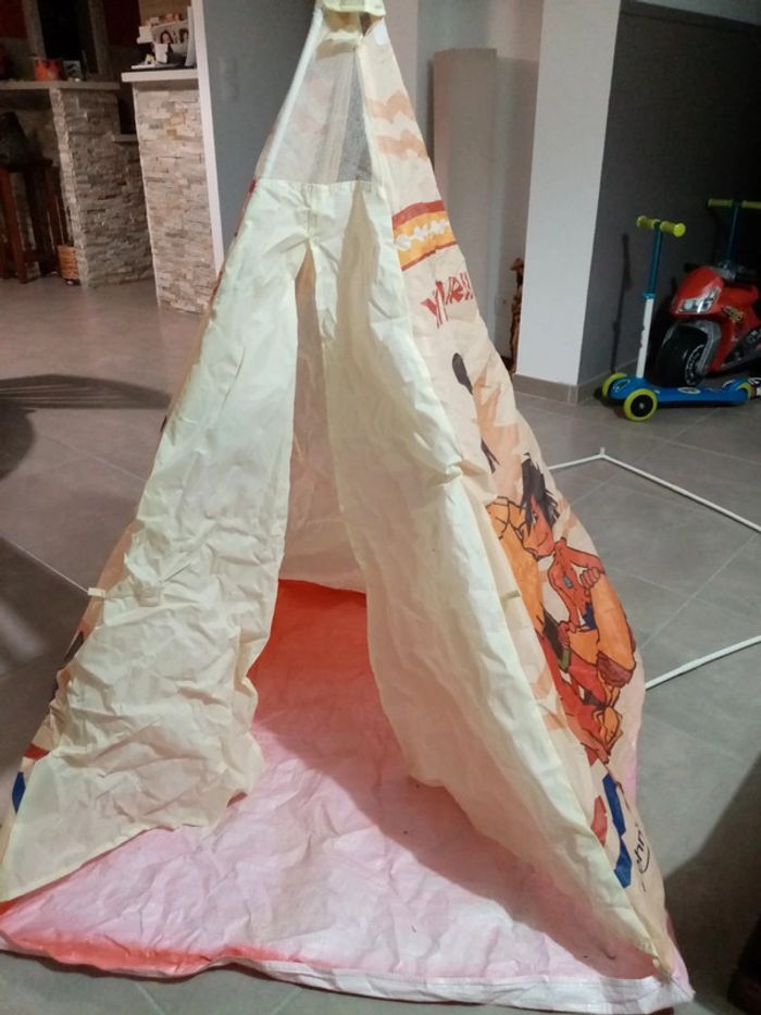 Tipi indien Yakari enfants