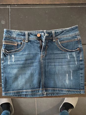 Mini jupe en jean