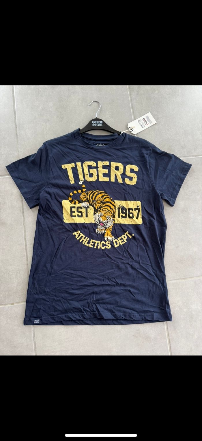 Tee shirt manches courtes Tigre