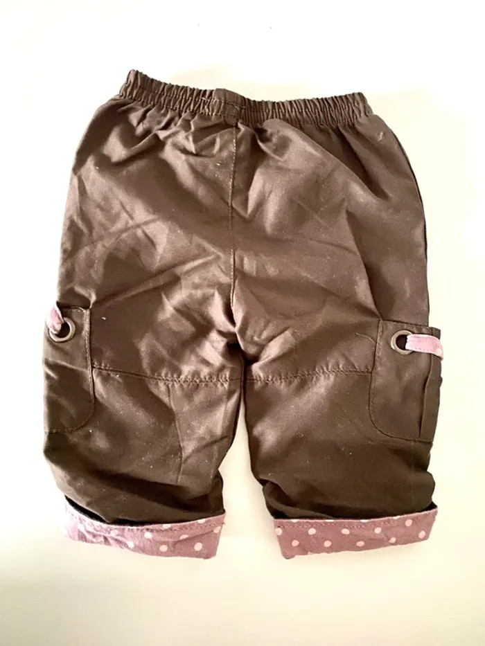 Lot de 2 pantalons taille 12 mois TBE - photo numéro 6