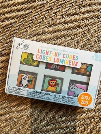 Cube de bain lumineux 