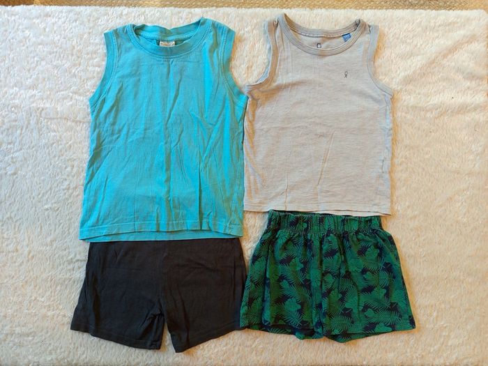 Lot de 2 pyjamas d'été en 6 ans