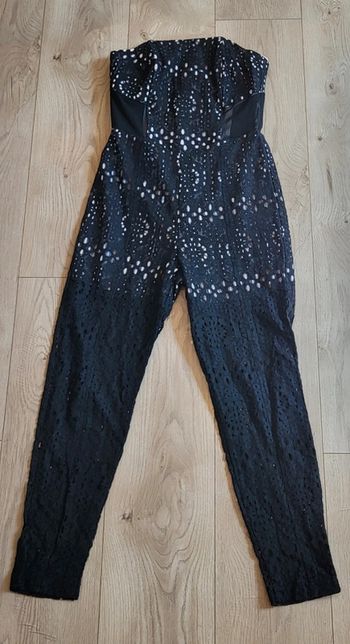 Combinaison bustier chic Revise XS neuve sans étiquette noir