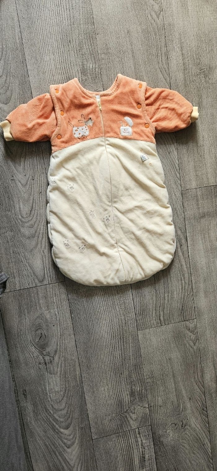 Gigoteuse avec manches amovible 0/6mois - photo numéro 2