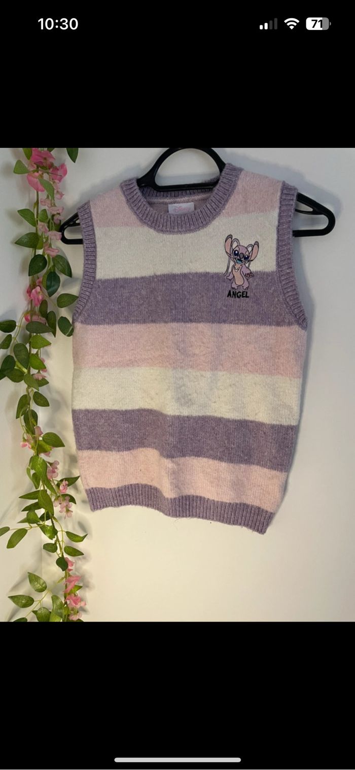Pull sans manche