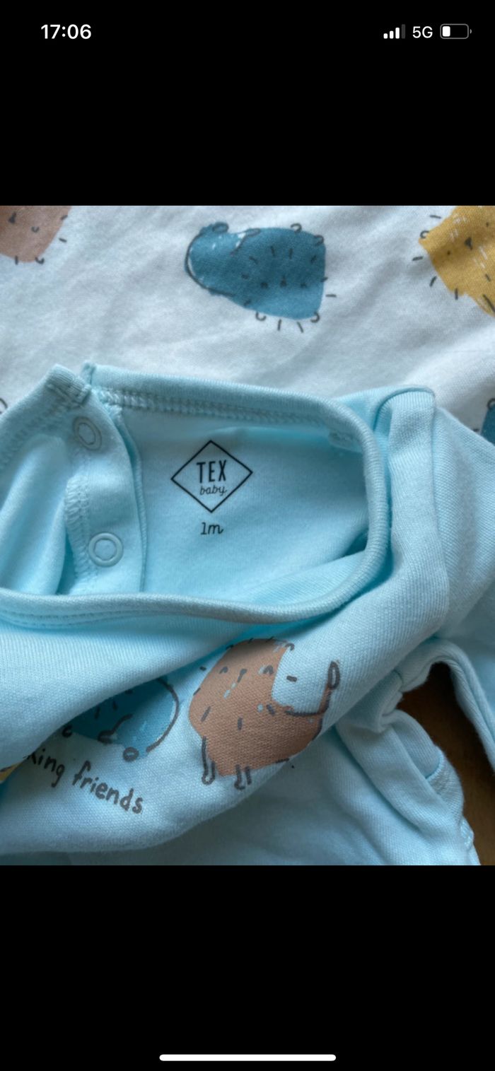 Lot pyjamas bébé neufs - photo numéro 3