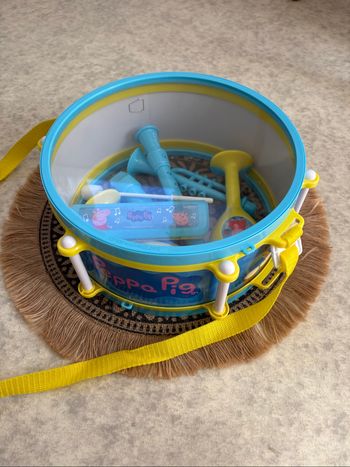 Set musical tambour Peppa pig