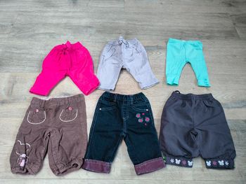 Lot de 6 pantalons 3 mois
