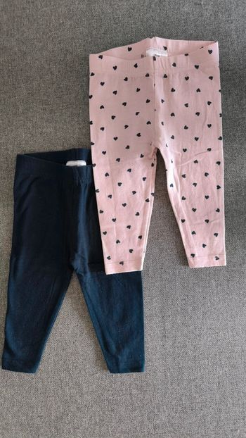 Lot de deux leggings