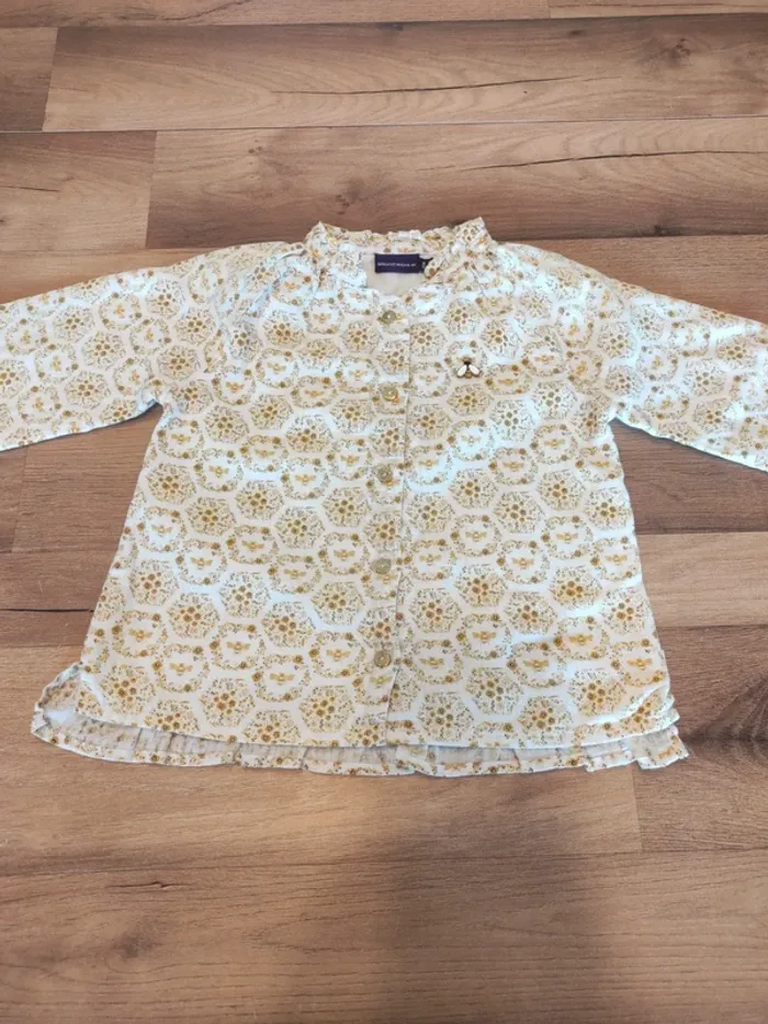 Chemise Sergent Major étiqueté 3 ans taille grand