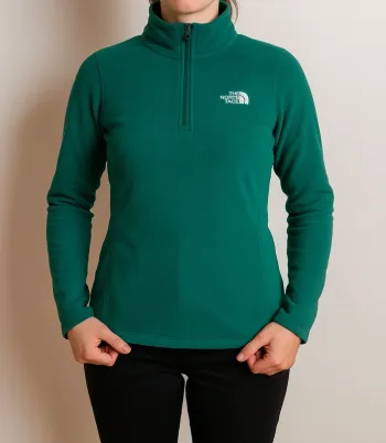 Polaire The North Face verte – Taille M – Très bon état (4)