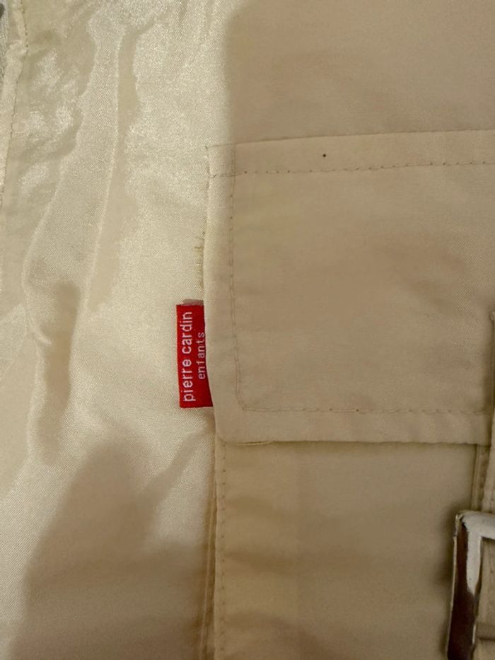 Blouson pierre cardin beige neuf taille M/L excellent état - photo numéro 7