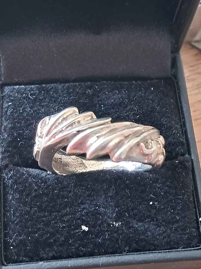 Grosse bague en argent - photo numéro 2