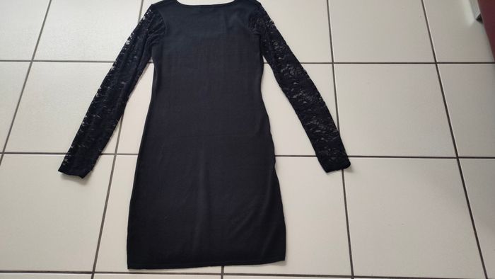 robe pull noire manche dentelle taille 36 La Redoute - photo numéro 6