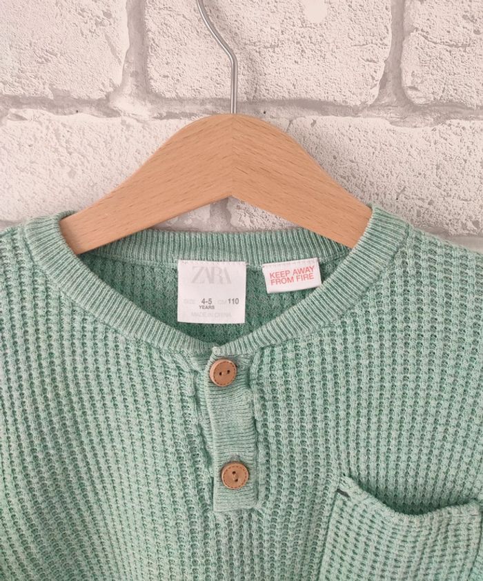 Pull maille mousse Zara - 4/5 ans - photo numéro 5