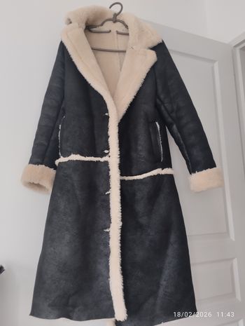 Manteau long doublé