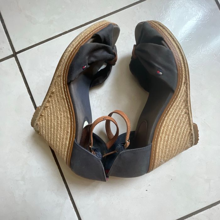 Chaussures talons compensées de 10 cl - photo numéro 4