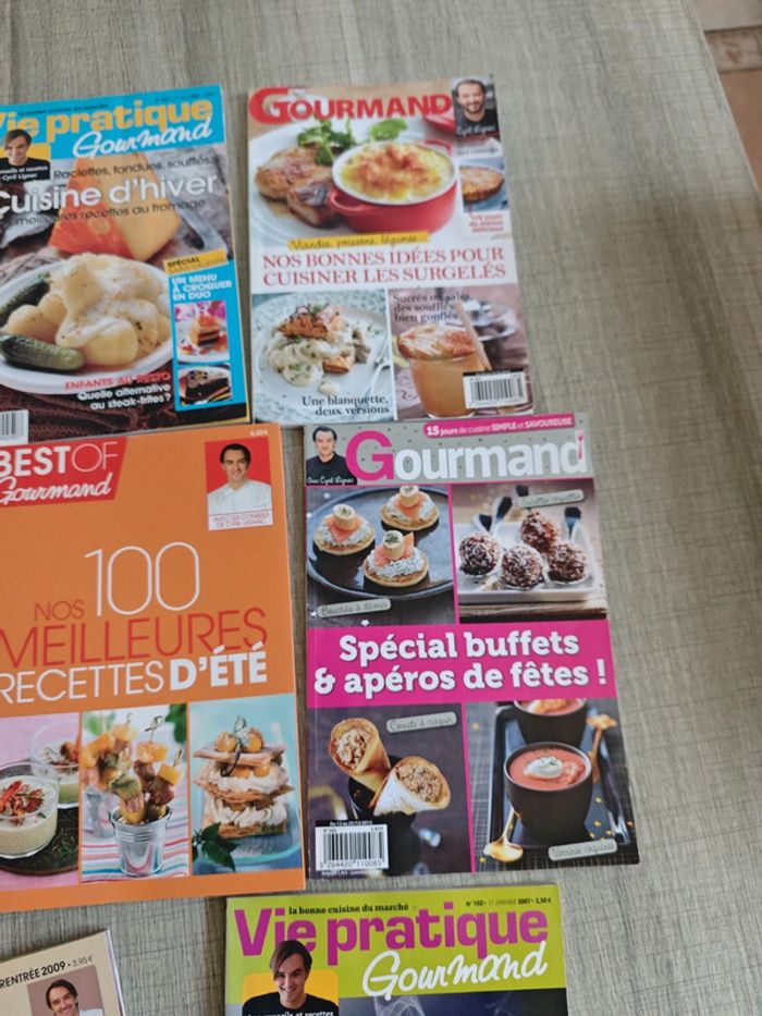 Lot de 8 livres de recettes de cuisine de Cyril Lignac - photo numéro 4