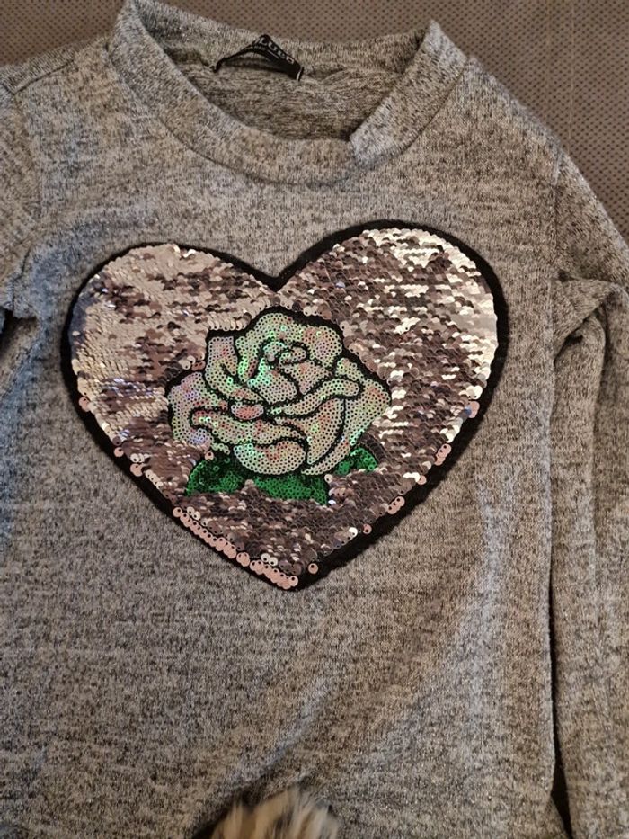 Tee-shirt manches longues fille - photo numéro 3