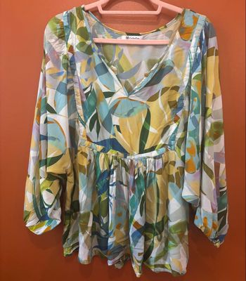 Blouse fluide florale