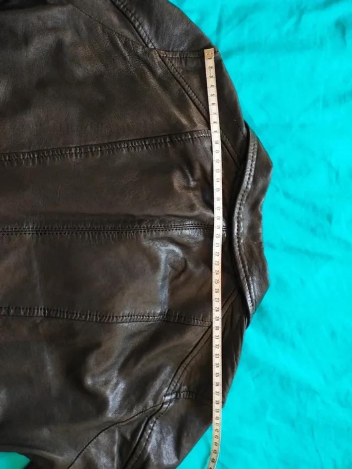 Blouson en cuir - photo numéro 7