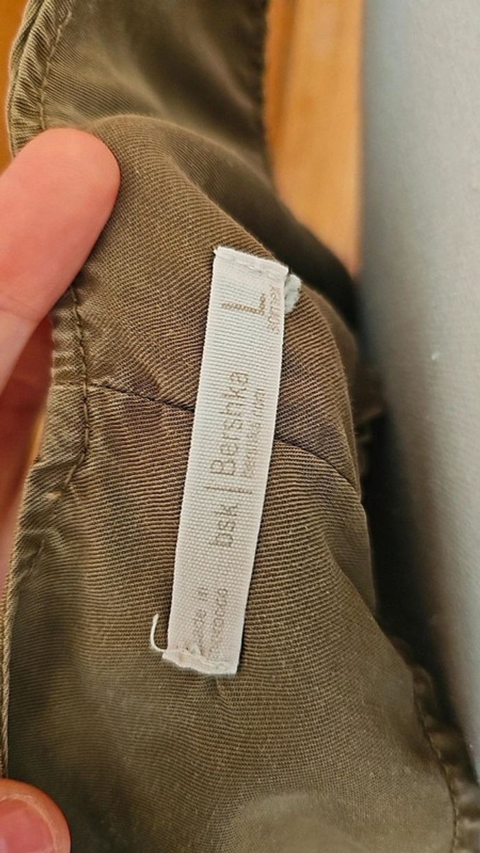 Combinaison short Bershka kaki L - photo numéro 5