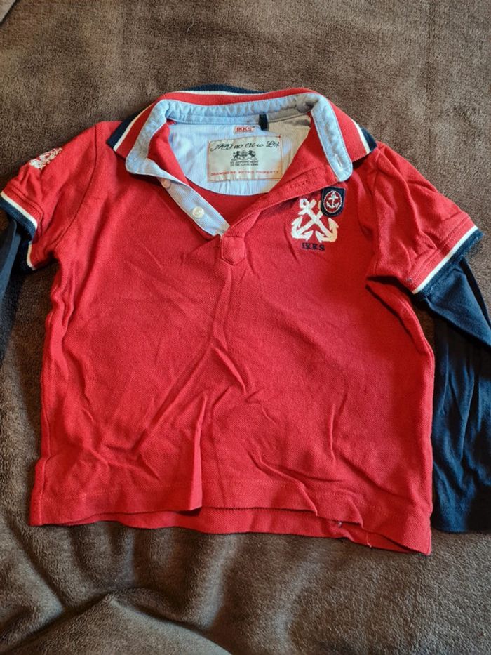 Polo manches longues IKKS 3ans