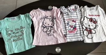 4 tops manches courtes